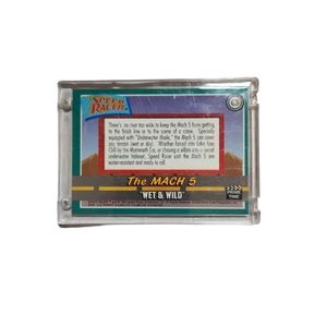 Vtg 1993 Speed Racer Prime Time Chromium Chase Card #C3 The Mach 5 Wet & Wild